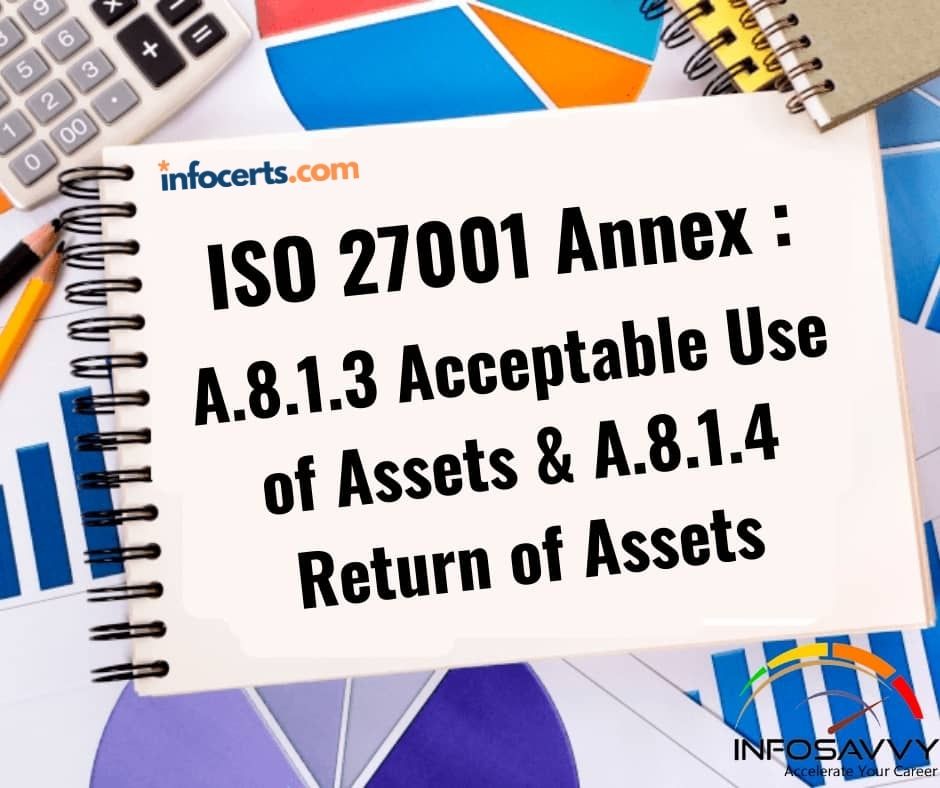 ISO 27001 Annex : A.8.1.3 Acceptable Use of Assets & A.8.1.4 Return of Assets