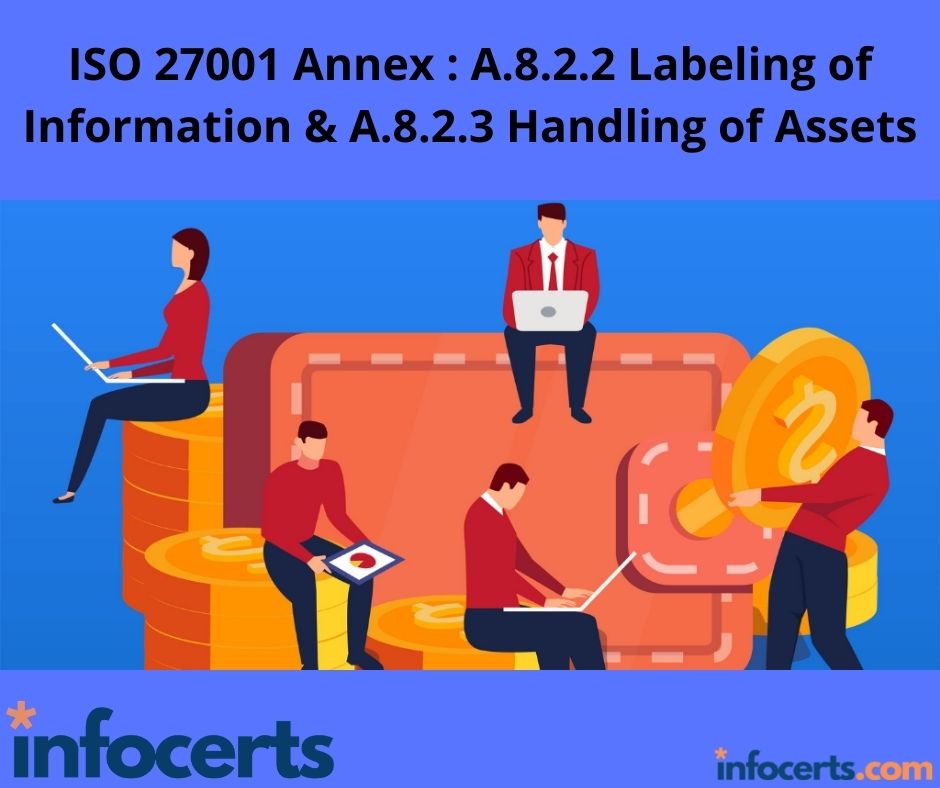 ISO 27001 Annex : A.8.2.2 Labeling of Information & A.8.2.3 Handling of Assets