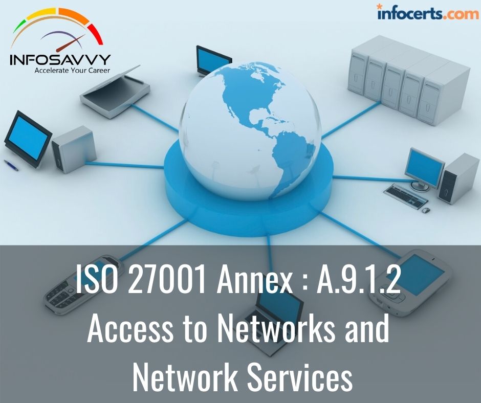 ISO 27001 Annex : A.9.1.2 Access to Networks and Network Services